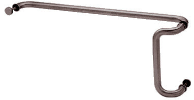 CRL 12" x 33" Back-to-Back Offset Combination Push and Pull Handle Set