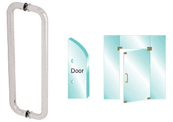CRL Back-to-Back Glass Mounted Standard Pull Handle