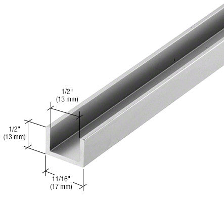 CRL Bottom Channel for Fixed Glass