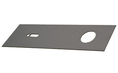 CRL Aluminum Cover Plate for 4-1/2" Header Used with Overhead Concealed Door Closers