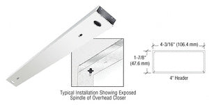 CRL  4" x 72" Double Door Header