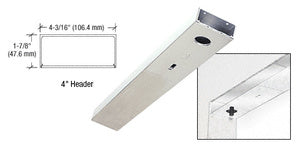 CRL  4" x 36" Single Door Header