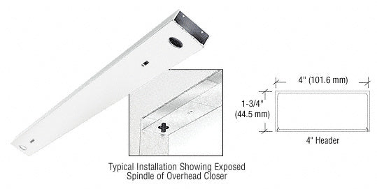 CRL  4" x 72" Double Door Header