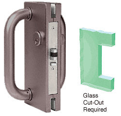 CRL 4" x 10" LH/RHR Center Lock with Deadlatch