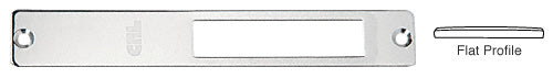 CRL Strike Faceplate for Use With DH410 and DT410 Series Center Locks