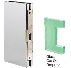 CRL 4" x 10" Center Lock Glass Keeper