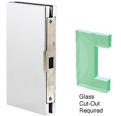 CRL 4" x 10" Center Lock Glass Keeper