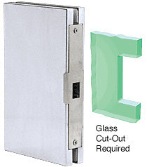 CRL 6" x 10" Center Lock Glass Keeper
