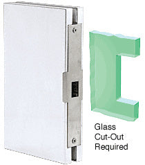 CRL 6" x 10" Center Lock Glass Keeper