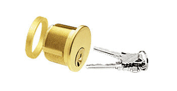 CRL Steel Mortise Keyed Alike Cylinder