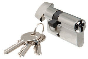 CRL Keyed Cylinder Lock with Thumbturn