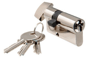 CRL Keyed Cylinder Lock with Thumbturn