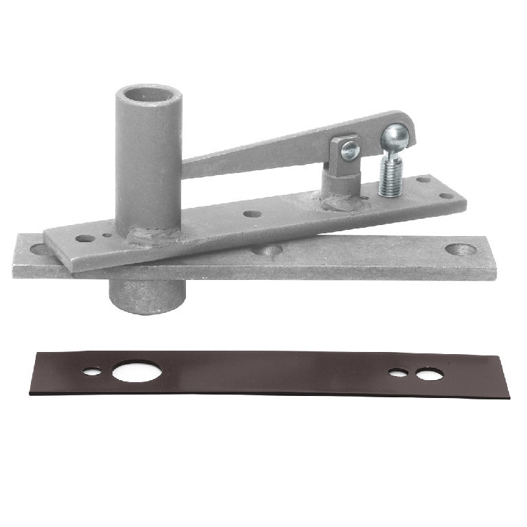 Rixson® Heavy-Duty Long Pivot Pin Center-Hung Top Pivot with Cover Plate