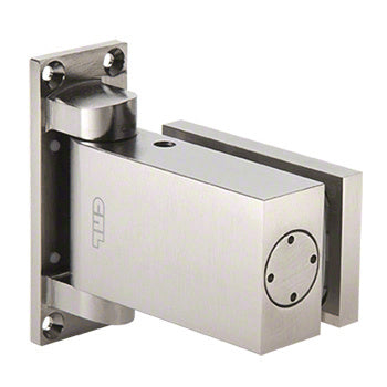 CRL Oil Dynamic 8060 Hydraulic 'All-Glass' Commercial Door Hinge - Hold Open