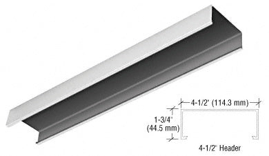 CRL  4-1/2" Header Channel - 120"