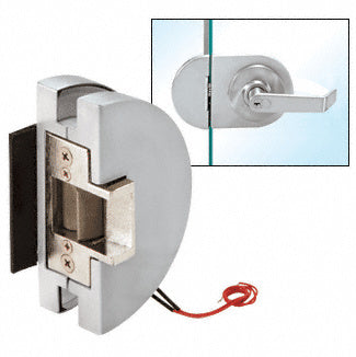 CRL Fail Secure Lever Lock Glass Keepers with Electric Strike