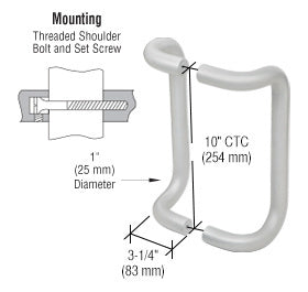 CRL Offset Pull Handles Back-to-Back