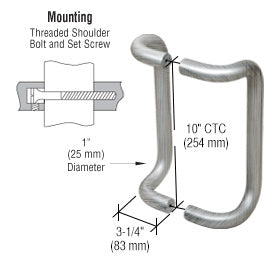 CRL Offset Pull Handles Back-to-Back