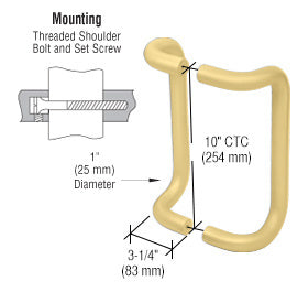 CRL Offset Pull Handles Back-to-Back