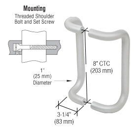 CRL Offset Pull Handles Back-to-Back