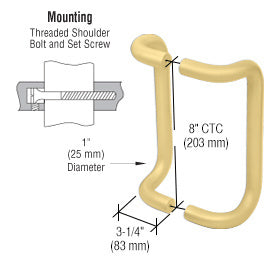 CRL Offset Pull Handles Back-to-Back