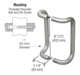 CRL Offset Pull Handles Back-to-Back