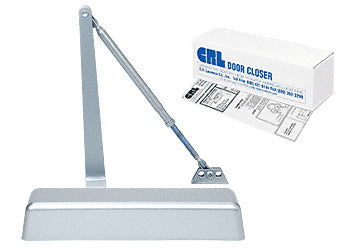 CRL Adjustable Spring Power Size 2 to 5 Delayed Action Surface Mount Door Closer
