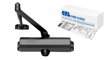 CRL Barrier Free Adjustable Spring Power Size 1 to 4 Surface Mount Door Closer
