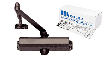 CRL Barrier Free Adjustable Spring Power Size 1 to 4 Surface Mount Door Closer