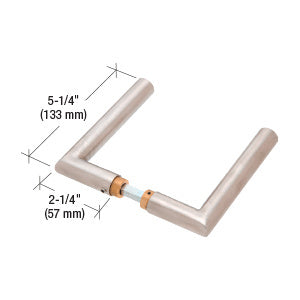 CRL PTH Series Modern Style Lever Handle