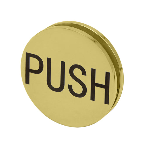FHC 2" (51 Mm) Round Push/Pull Disc Set Tape Applied