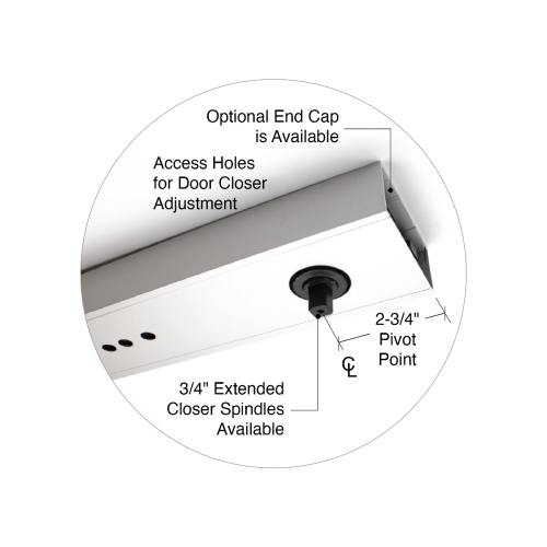FHC 36" Single Door Header 1-3/4" X 4-1/2"