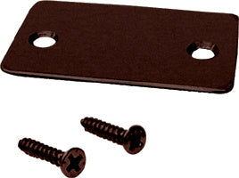 CRL End Cap with Screws for Shallow U-Channel