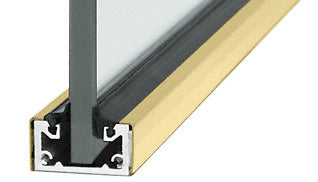 CRL Custom Length Oil Rubbed Bronze Shallow U-Channel
