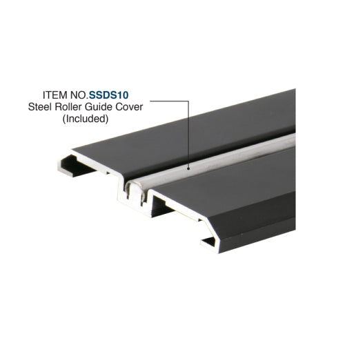 FHC BRS100 Bottom Track For Rolling Sliding Doors - 120" Long