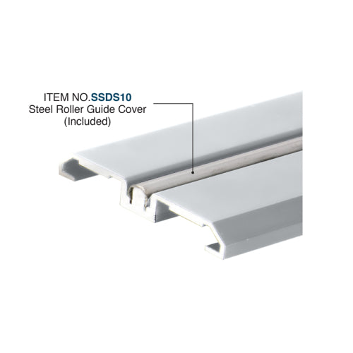 FHC BRS100 Bottom Track For Rolling Sliding Doors - 120" Long