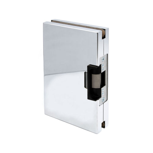 FHC 6" X 10" Center Lock Glass Keeper With Electric Strike