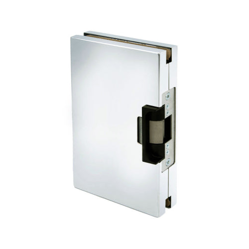 FHC 6" X 10" Center Lock Glass Keeper With Electric Strike