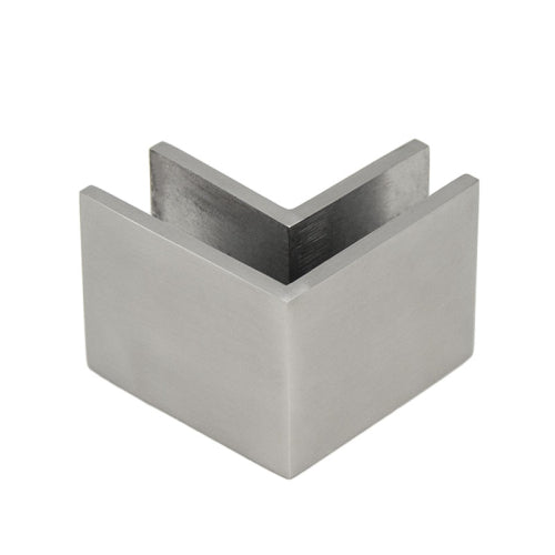 FHC 90 Degree Square Glass Clamps For Mall Fronts