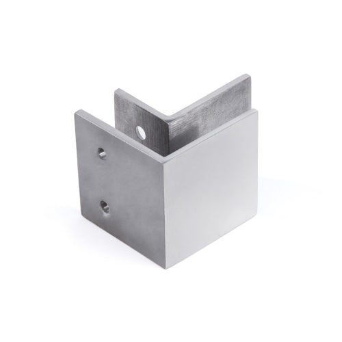 FHC Wall Mounted Square Glass Clamps For Mall Fronts