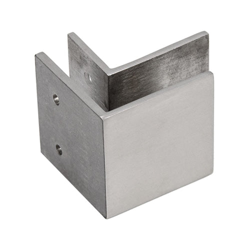 FHC Wall Mounted Square Glass Clamps For Mall Fronts