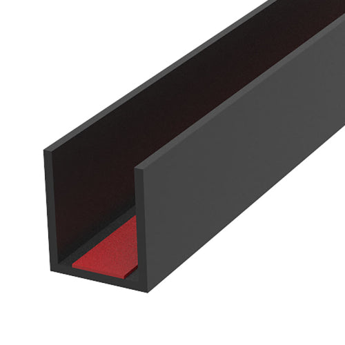 FHC Perimeter Channel With Pre-Applied Tape For For 1/2" Glass