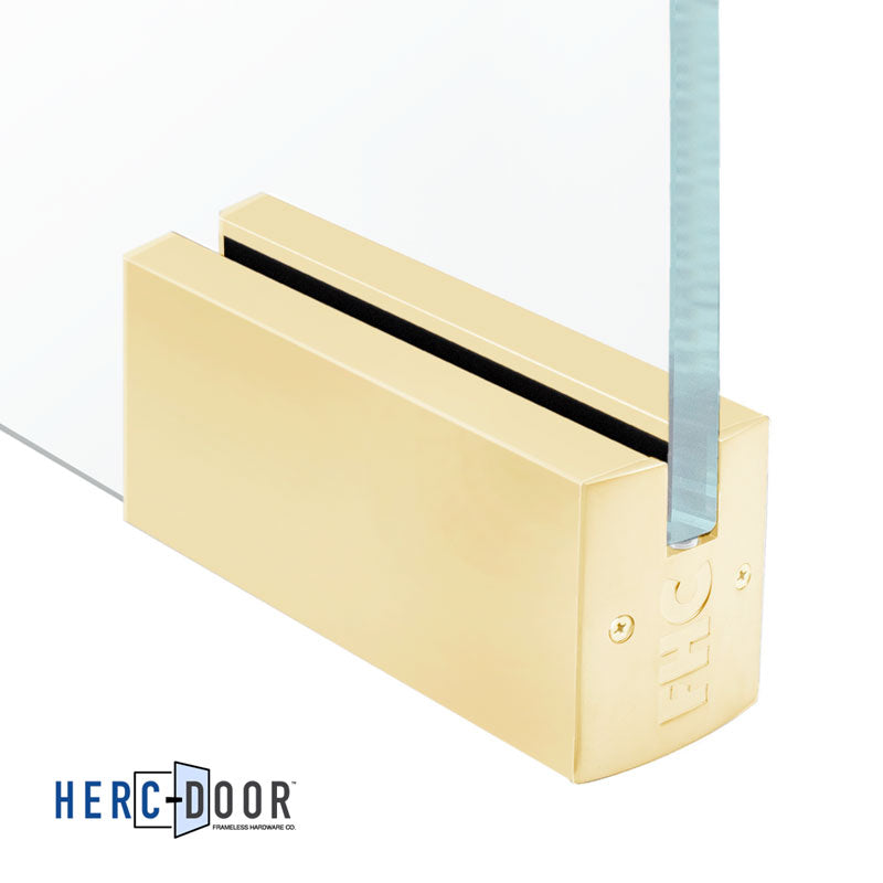2-1/2" Square Patch Rail Without Lock