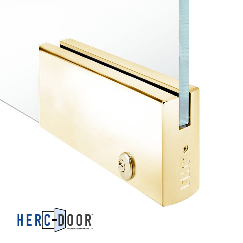 4" Square Patch Rail With Lock