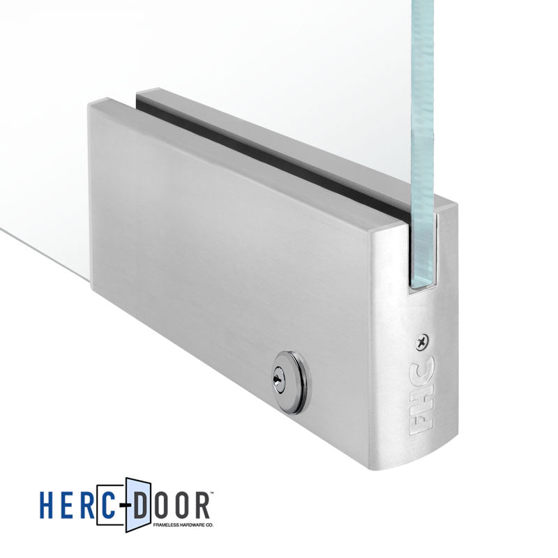 4" Square Patch Rail With Lock