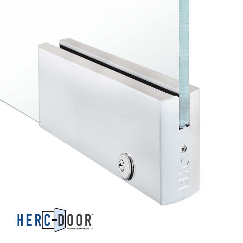 4" Square Patch Rail With Lock