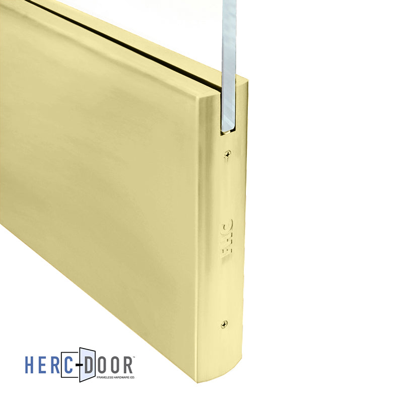 10" Square Door Rail Without Lock - 35-3/4" Long