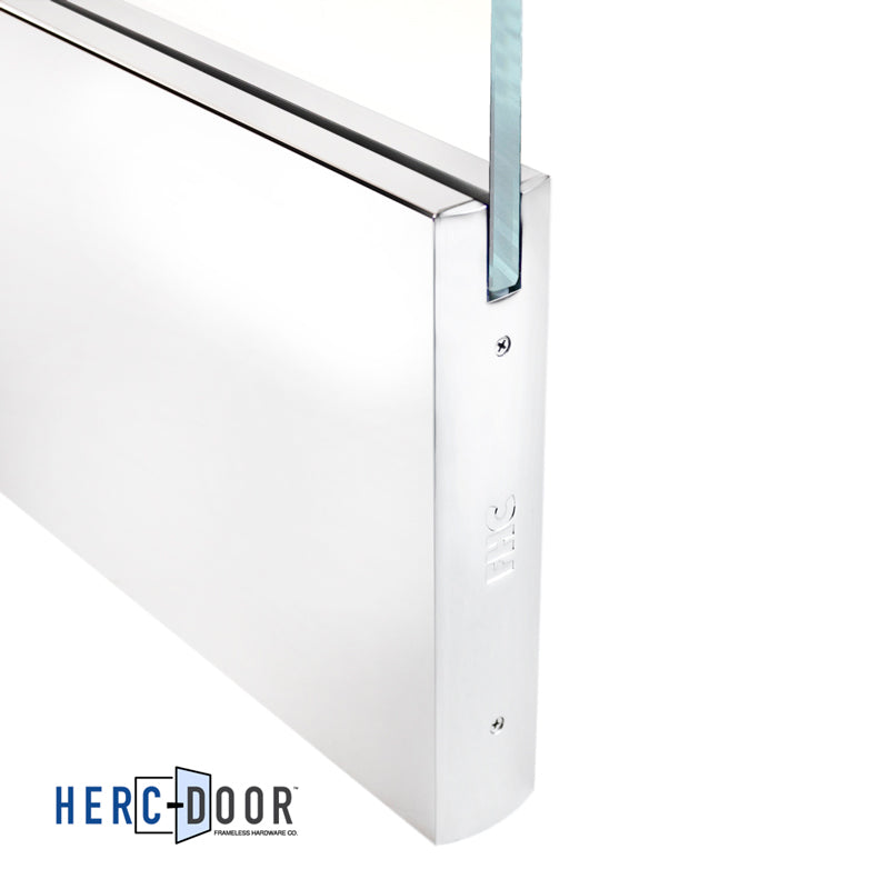 10" Square Door Rail Without Lock - 35-3/4" Long