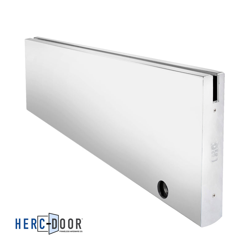 10" Square Door Rail With Lock - 35-3/4" Long