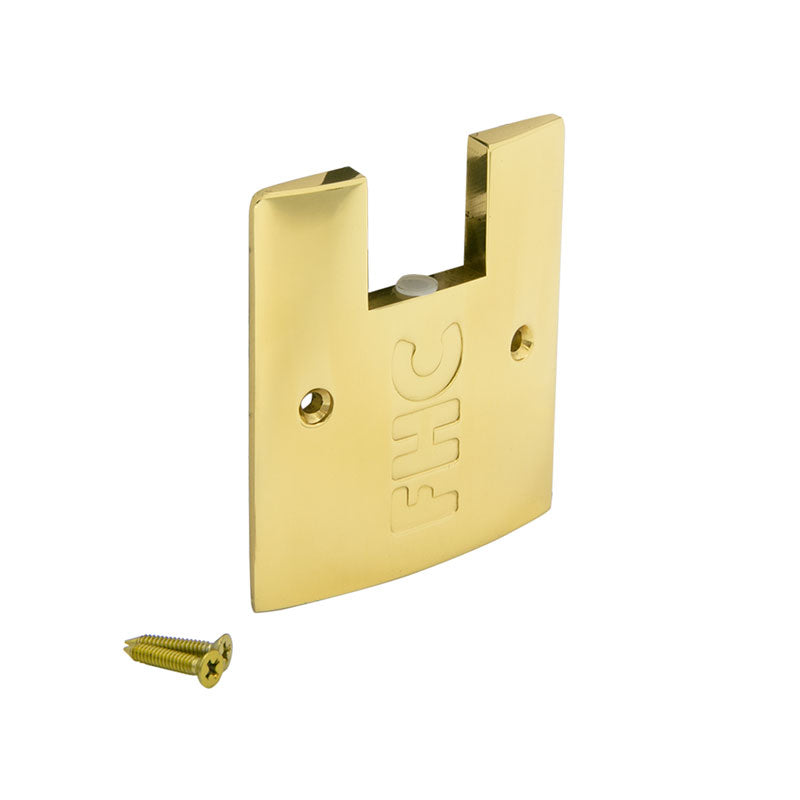 2-1/2" Square Door Rail End Cap